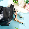 Heart Imitation Leather Keychains KEYC-TAC00084-6