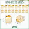 Brass Spacer Beads KK-HY0004-36A-2