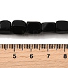 Natural Black Onyx Beads Strands G-F791-C05-5