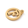 304 Stainless Steel Charms
with Jump Ring STAS-R001-02G-F-2