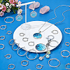 28Pcs 7 Styles Stainless Steel Pendants STAS-GA0002-35-4