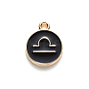Alloy Enamel Pendants LS-X-ENAM-S124-01A-08K-2