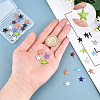 40Pcs 10 Colors 201 Stainless Steel Enamel Charms STAS-DC0003-94-3