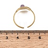 304 Stainless Steel Cuff Open Rings RJEW-F213-01G-10-4