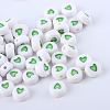 Opaque Acrylic Beads SACR-Q126-07I-1