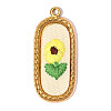 304 Stainless Steel with Cloth Pendants FB-OY001-03G-1
