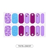 Fruit Floral Leopard Print Full Wrap Nail Polish Stickers MRMJ-T078-ZA037-1