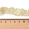Natural Lemon Quartz(Heated) Beads Strands G-S386-C17-5