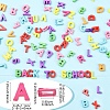 400Pcs 2Bags 2 Styles Opaque Resin Beads RESI-YW0005-30-3