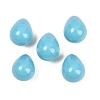 Electroplate Opaque Glass Beads GLAA-A044-02C-1
