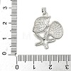 Brass Pendants KK-B139-21A-P-3