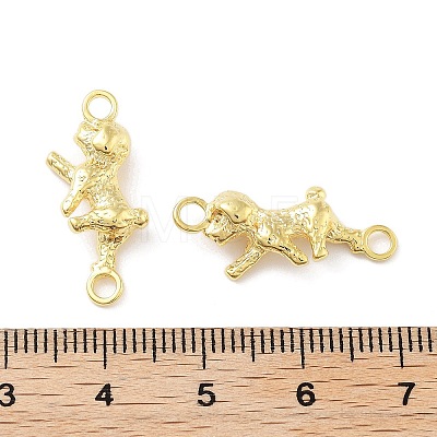 Alloy Puppy Connector Charms FIND-G085-13G-1