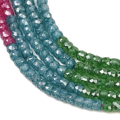 Cubic Zirconia Beads Strands ZIRC-P125-2x3mm-34-1