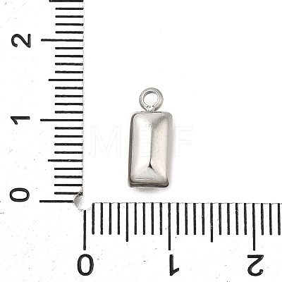 304 Stainless Steel Rhinestone Pendants STAS-Z125-12I-P-1