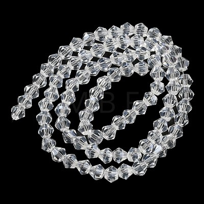 Transparent Electroplate Glass Beads Strands LS-GLAA-F029-2mm-C13-1