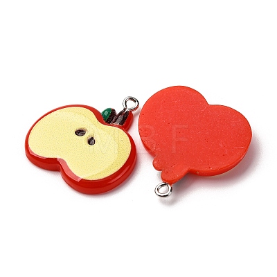Opaque Resin Pendants RESI-I337-05P-B01-1
