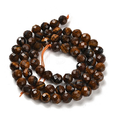 Natural Tiger Eye Beads Strands G-B107-A01-08-1