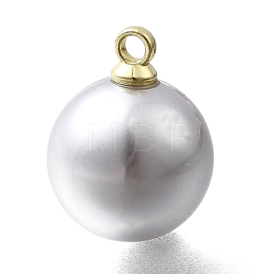 ABS Plastic Imitation Pearl Pendants FIND-H052-01G-02G-1
