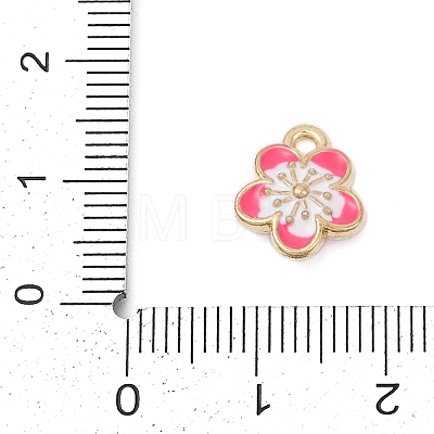 Alloy Enamel Pendants FIND-Z070-05G-01-1