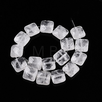 Natural Quartz Crystal Beads Strands G-T138-159-1