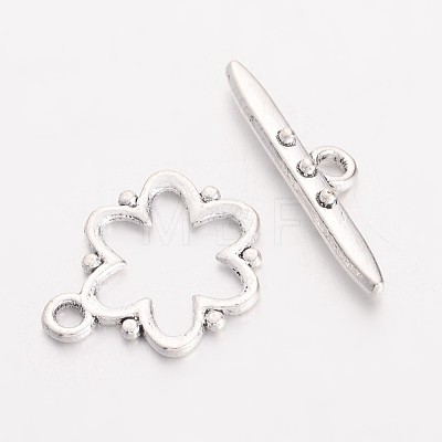 Alloy Toggle Clasps EA777Y-1