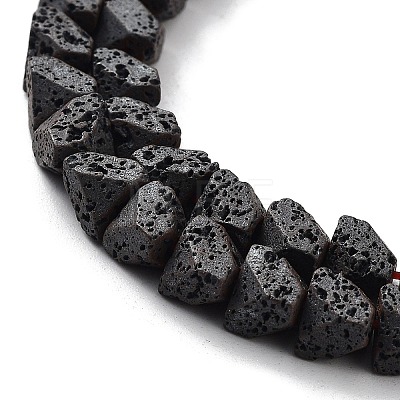 Natural Lava Rock Beads Strands G-H303-C25-1