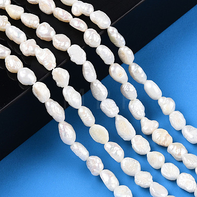 Natural Cultured Freshwater Pearl Beads Strands X-PEAR-N014-05K-1