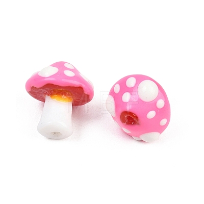 Handmade Lampwork Enamel Beads LS-LAMP-B055-02D-1