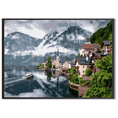 Seaside DIY Scenery Diamond Painting Kit PW-WG151B8-01-1