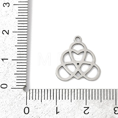 201 Stainless Steel Pendants STAS-F316-12P-1