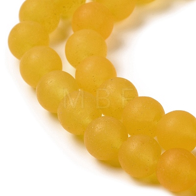 Natural Dyed Jade Beads Strands G-M402-B01-01-1