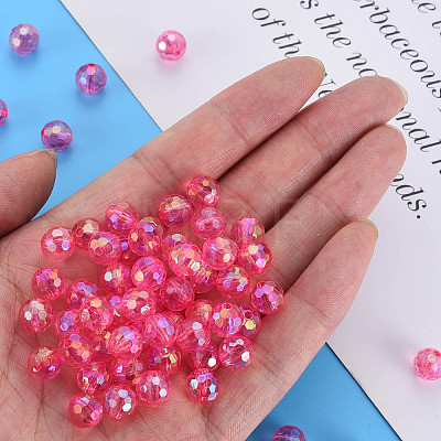 Transparent Acrylic Beads LS-MACR-S373-64-C08-1