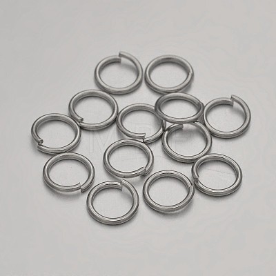 Brass Open Jump Rings Jump Rings X-KK-E647-06P-8mm-1