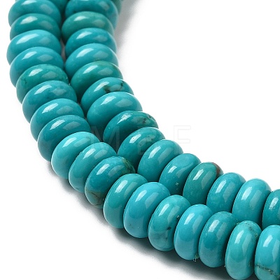 Natural Howlite Beads Strands G-B049-C01-02A-1