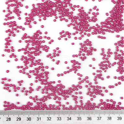 Baking Paint Glass Seed Beads SEED-S001-K24-1
