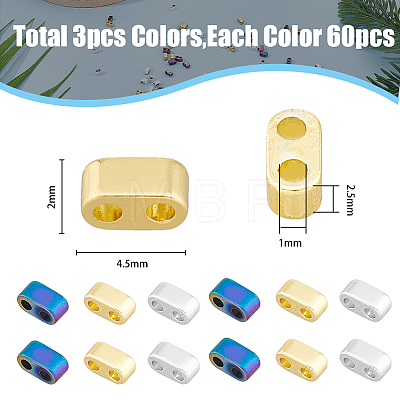 180Ps 3 Colors Electroplated Non-magnetic Synthetic Hematite Beads G-FH0002-10-1
