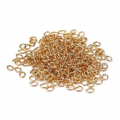 Brass Jump Rings KK-YW0001-26G-1