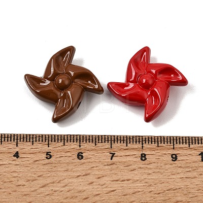 Baking Paint Opaque Acrylic Beads AC-CBA0D47-05-1