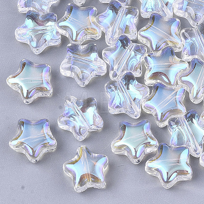 Transparent Glass Beads X1-GLAA-N035-01-B01-1
