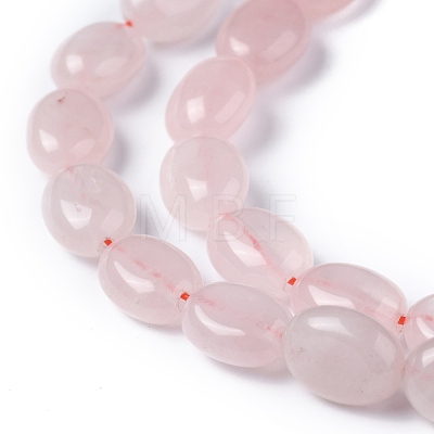 Natural Rose Quartz Beads Strands G-Z006-A25-1