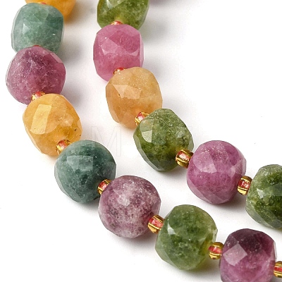 Synthetic Tourmaline Beads Strands G-Q010-A22-01-1