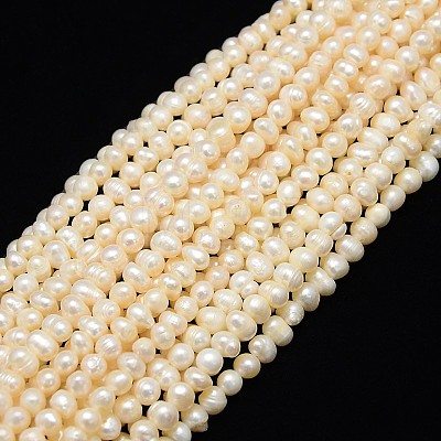Natural Cultured Freshwater Pearl Beads Strands X-PEAR-L001-C-14-1