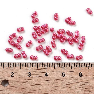 Opaque Colours Glass Seed Beads SEED-A033-06H-1