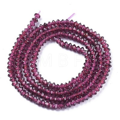 Natural Garnet Beads Strands G-E560-R12-01-1
