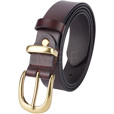 Cowhide Waist Belts AJEW-WH20070-229B-1