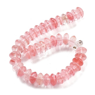 Cherry Quartz Glass Beads Strands G-P559-A12-02-1