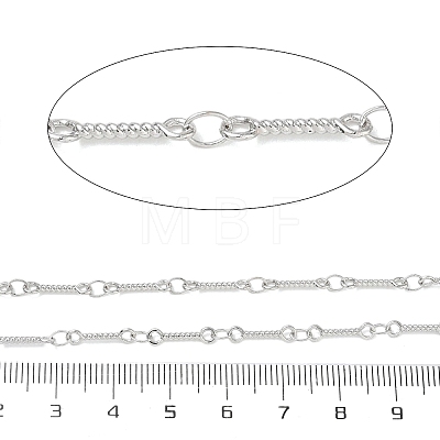 Rack Plating Alloy Stick Link Chains LCHA-N005-01P-1