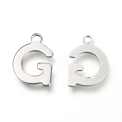 201 Stainless Steel Charms X-STAS-C021-06P-G-1