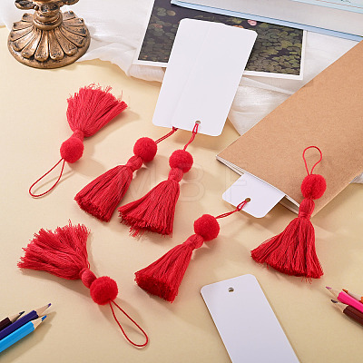 6Pcs Blank Kraft Paper Bookmark AJEW-TADJ0001-31A-1
