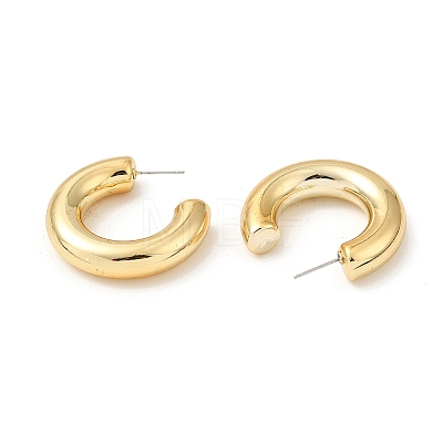 Ring Acrylic Stud Earrings EJEW-P251-07A-1